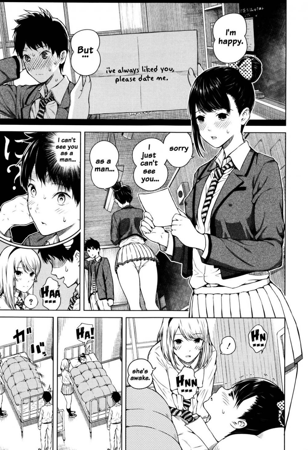 Hentai Manga Comic-Big Puffy Nipples College Teen-Chapter 1-7